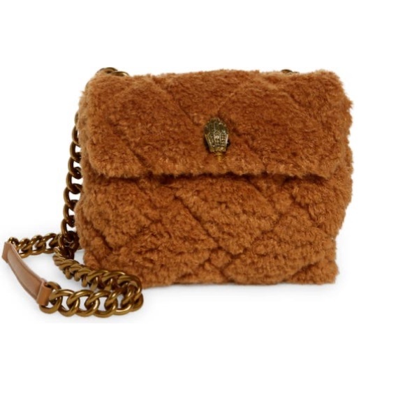 Kurt Geiger Bags Kurt Geiger London Kensington Faux Fur Brown Medium Bag Purse Poshmark